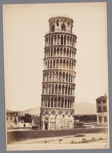 Torre de Pisa de Giorgio Sommer (attributed to)