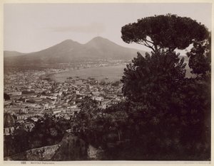 Panorama de Nápoles de Giorgio Sommer