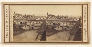 Puente Viejo desde los Uffizi, (Florencia)