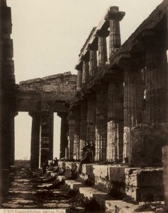 Ruinas del Templo de Neptuno, en Paestum