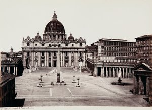 La Basílica de San Pedro, Ciudad del Vaticano de Giorgio Sommer