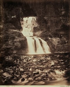 Las Cataratas de Faido, en Suiza de Giorgio Sommer