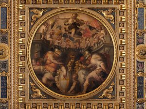 Alegorías de los barrios de Santo Spirito y Santa Croce