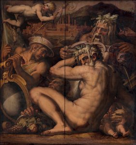 Alegoría de Borgo San Sepolcro y Anghiari, 1563-1565 de Giorgio Vasari