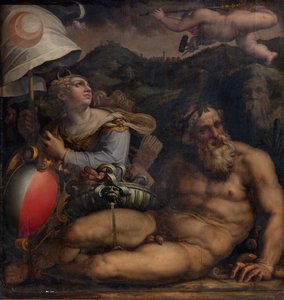 Alegoría de Fiesole, 1563-1565 de Giorgio Vasari