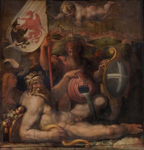 Alegoría de Volterra de Giorgio Vasari