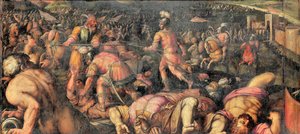 Derrota de Radagaisus en Fiesole de Giorgio Vasari