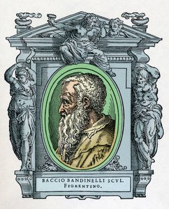 Retrato de Baccio BANDINELLI (Firenze de Giorgio Vasari