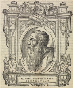 Rosso Fiorentino, de "Las vidas de los más excelentes pintores, escultores y arquitectos", 1568 de Giorgio Vasari