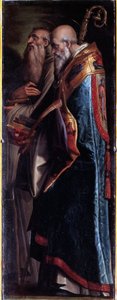 Santos Benito y Romualdo de Giorgio Vasari