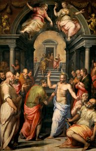 La incredulidad de Santo Tomás de Giorgio Vasari