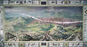 El sitio de Florencia de Giorgio Vasari