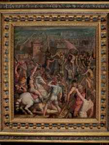 La toma de Milán de Giorgio Vasari