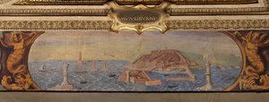 Vista de Livorno, 1557-1558