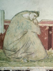 Aparición de San Francisco a San Antonio (detalle) de Giotto (c.1266 1337)