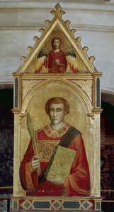 San Lorenzo (San Lorenzo) - Óleo sobre madera de Giotto (c.1266 1337)