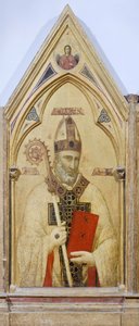 San Nicolás de Bari (detalle) de Giotto (c.1266 1337)