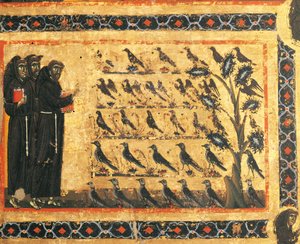 Historias de San Francisco: San Francisco predicando a los pájaros