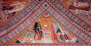 Los Doctores de la Iglesia: San Agustín de Hipona de Giotto (c.1266 1337)