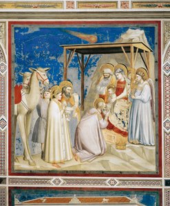 Adoración de los Magos en la Capilla Scrovegni, Padua