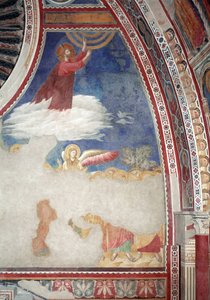 Historia del Nuevo Testamento: La Ascensión de Cristo - Fresco de Giotto (c.1266 1337)