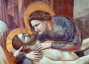 Lamentación de Cristo (detalle) de Giotto (c.1266 1337)
