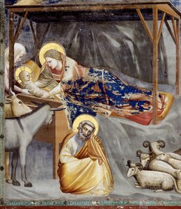 La Natividad (detalle) de Giotto (c.1266 1337)