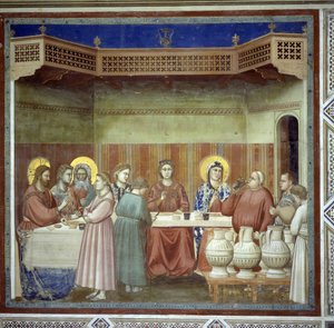 Las bodas de Caná de Giotto (c.1266 1337)