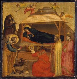 Adoración de los Reyes de Giotto di Bondone