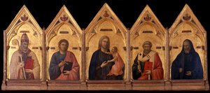 Políptico de Badia, ca 1301-1302 de Giotto di Bondone