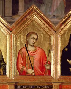 Santo (detalle) de Giotto di Bondone