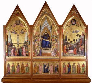 El tríptico Stefaneschi, c.1320 de Giotto di Bondone