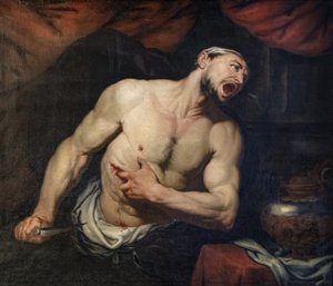 El suicidio de Catón de Giovan Battista Langetti
