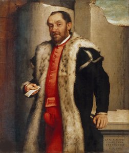 Retrato de Antonio Navagero, 1565 de Giovan Battista Moroni
