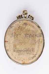 Reverso del Retrato de Cristo Zaga (Ṣägga Krǝstos)