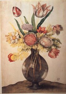 Jarrón de flores