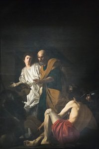 San Pedro sale de prisión de Giovanni Battista Caracciolo