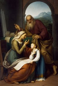 Educación de la Virgen de Giovanni Carnovali