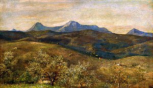 Vista en los Apeninos