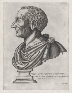 Speculum Romanae Magnificentiae: Busto de Livio
