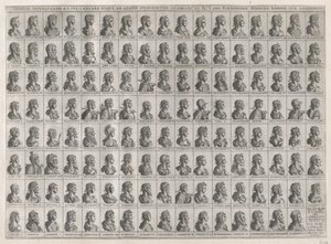 Speculum Romanae Magnificentiae: Retratos de los emperadores desde Julio César hasta Rodolfo II de Giovanni Ambrogio Brambilla