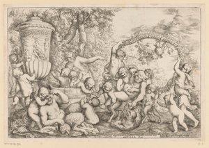 Bacanal conoció a Silenus de Giovanni Andrea Podesta