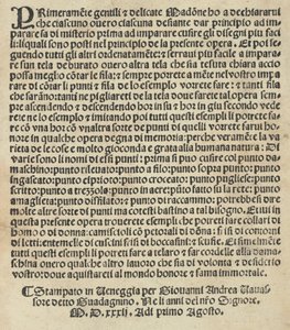 Esemplario di Lauori..., página 14 verso, 1 de agosto de 1532
