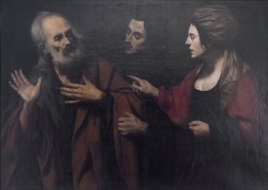 La negación de San Pedro de Giovanni Antonio Galli