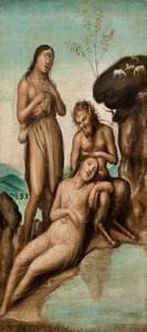 Polifemo descubriendo a Galatea y Acis, después de 1500 (óleo sobre lienzo) de Giovanni Antonio Bazzi Sodoma