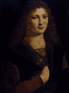 Retrato de un joven, posiblemente Girolamo Casio, c.1500 de Giovanni Antonio Boltraffio