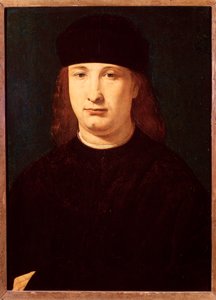 Retrato del poeta italiano Girolamo Casio de Giovanni Antonio Boltraffio