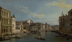 El Gran Canal en Venecia desde el Palazzo Flangini hasta el Campo San Marcuola