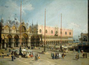 La Plaza de San Marcos, Venecia, 1742-44