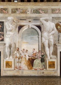 El Concierto, Salón Principal, c.1570 (fresco) de Giovanni Antonio Fasolo